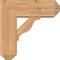 Ekena Millwork Funston Craftsman Smooth Bracket w/ Offset Brace, Western Red Cedar, 7 1/2"W x 20"D x 20"H BKT0806X20X20FST04SWR - alternate 3